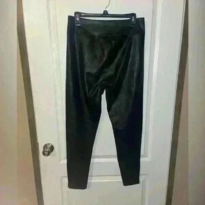 NWT Honey Love black vegan leather leggings‎ size 1x